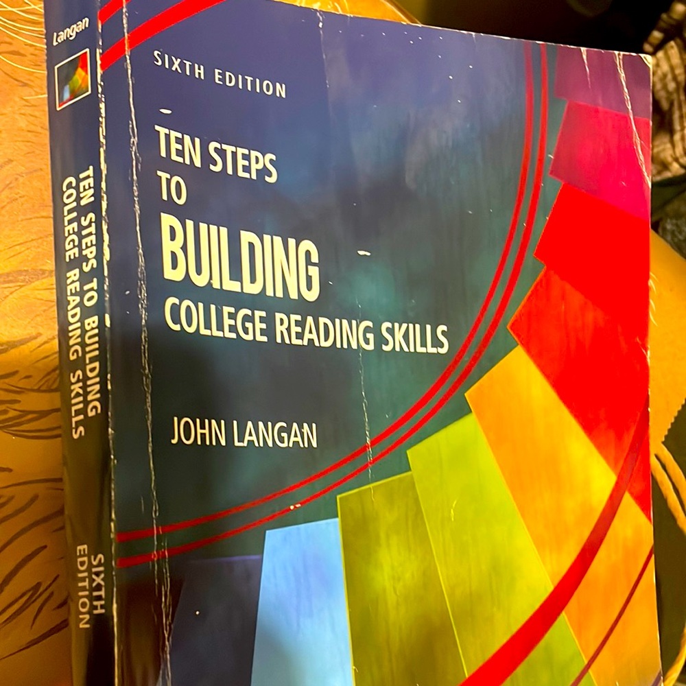 Ten steps to Building College reading skills John Langan six edition